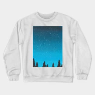 Blue galaxy Crewneck Sweatshirt